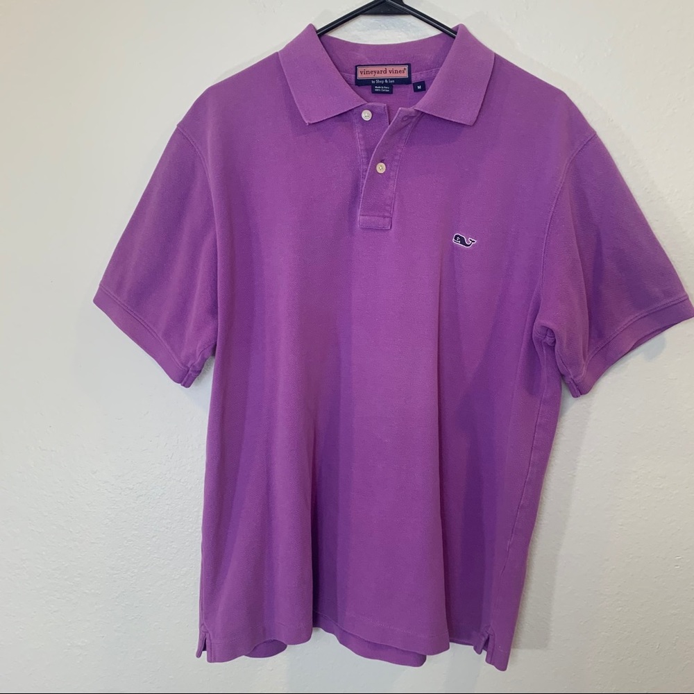 Purple men’s Vineyard vines polo